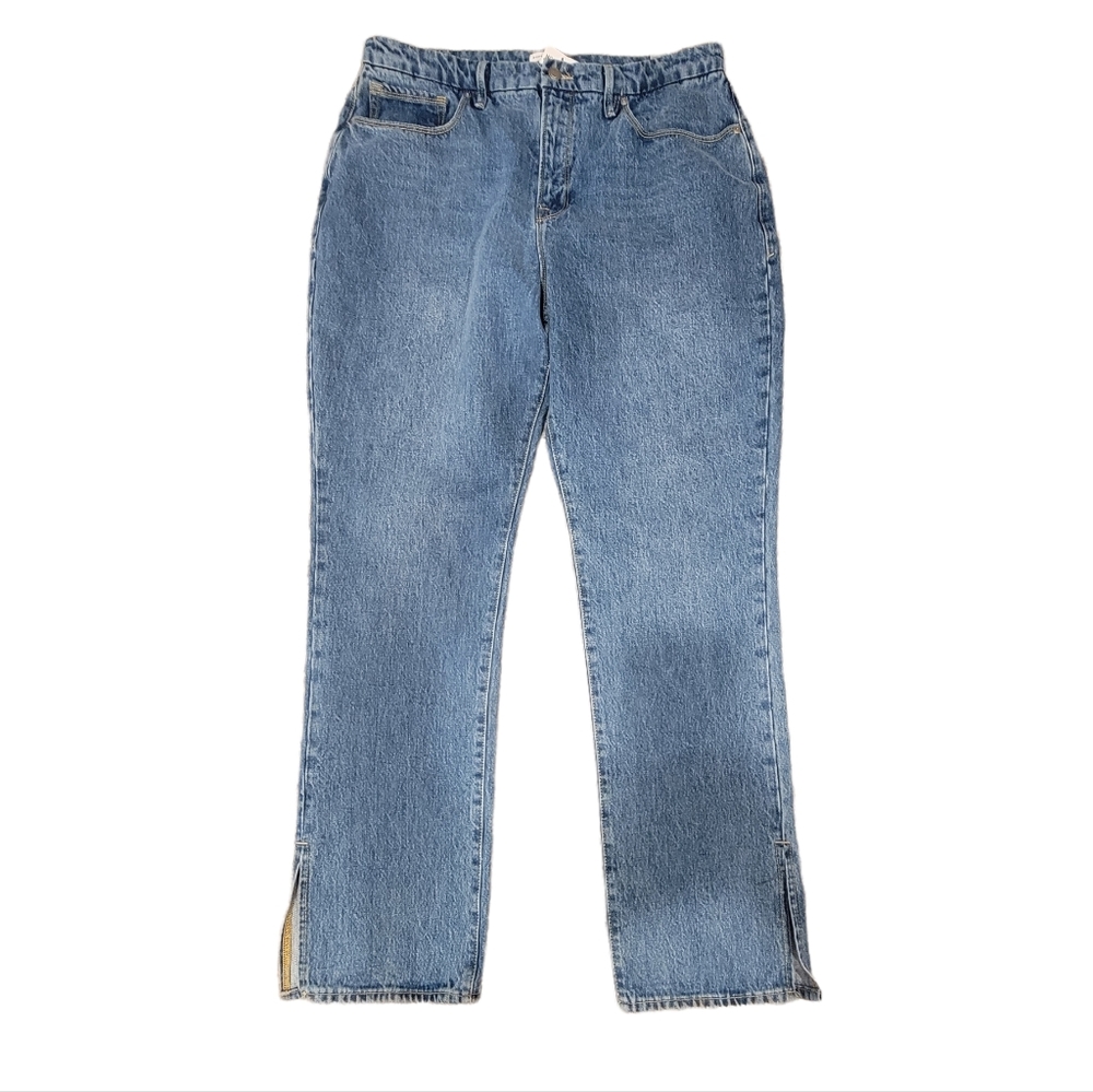 Good American Good Boy Jeans Medium Wash Women’s 15